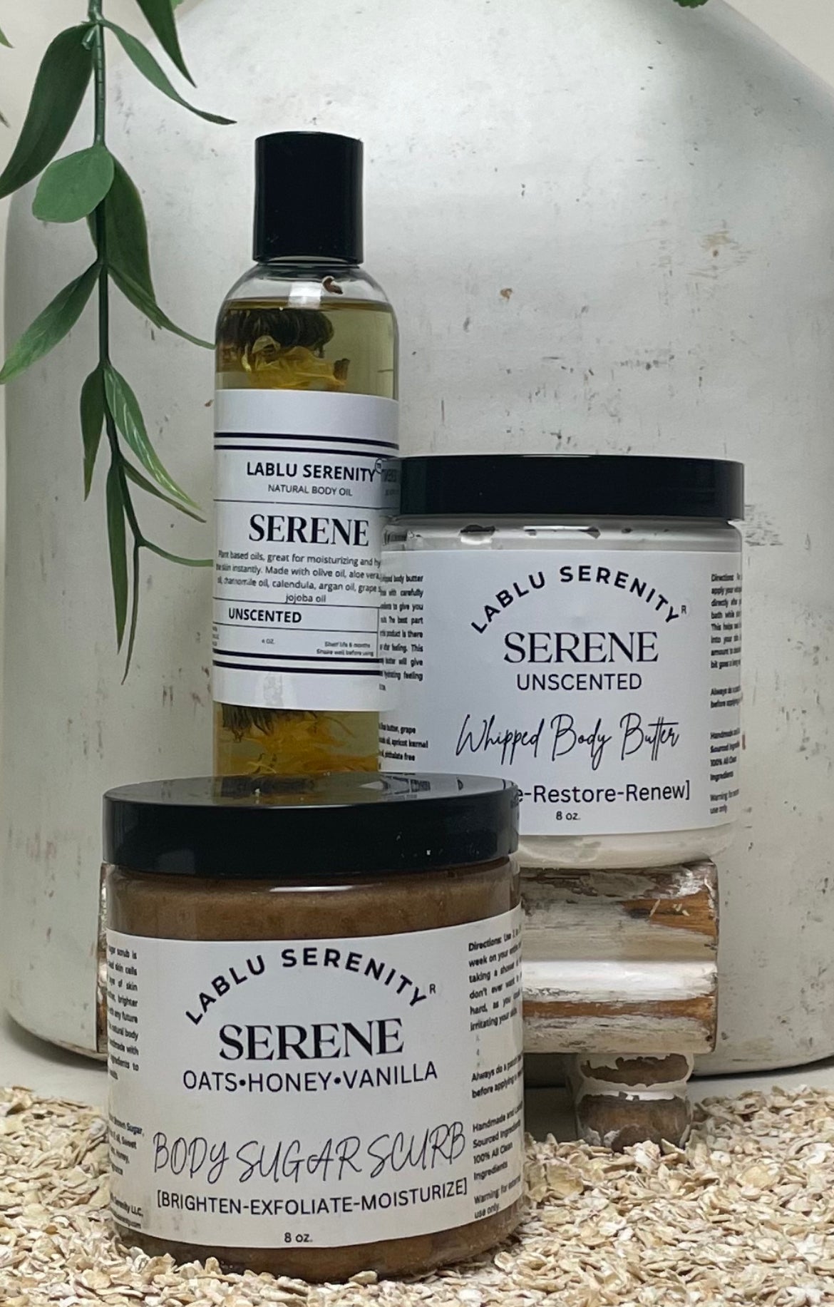 SERENE BODY OIL (unscented)