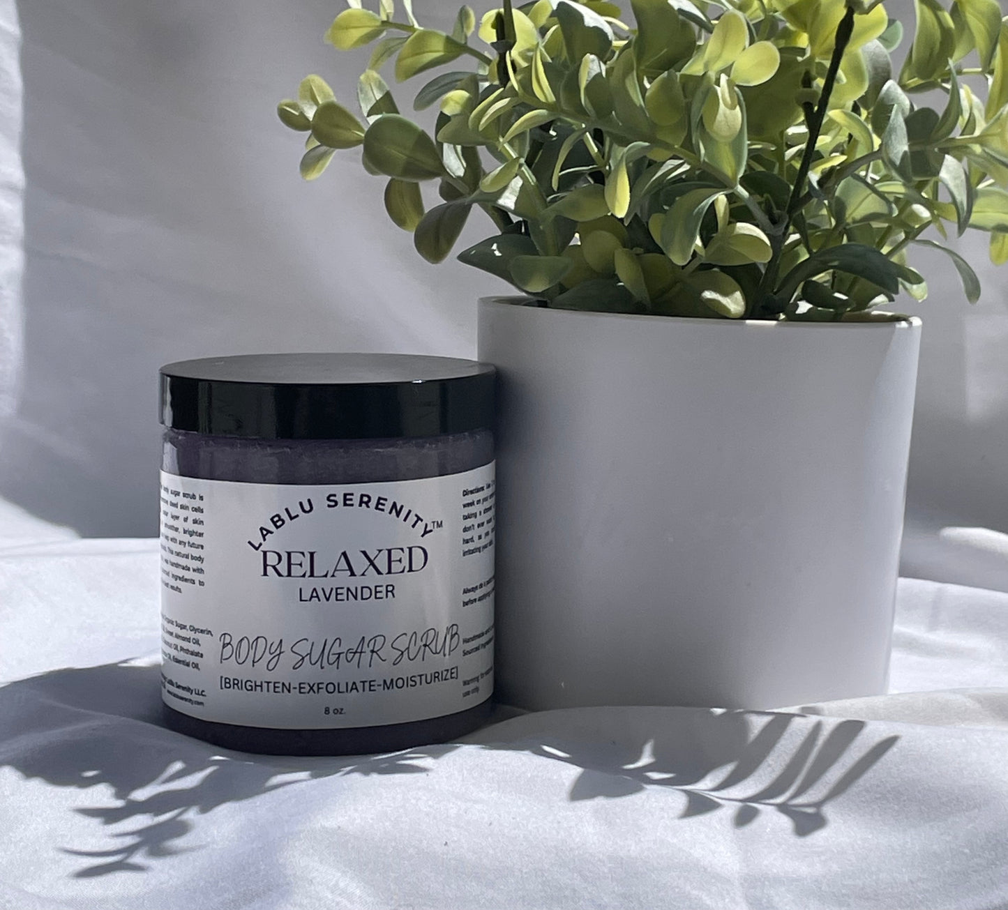 RELAXED BODY SUGAR SCRUB (lavender)