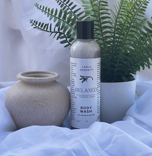 RELAXED LIQUID BODY WASH (lavender)