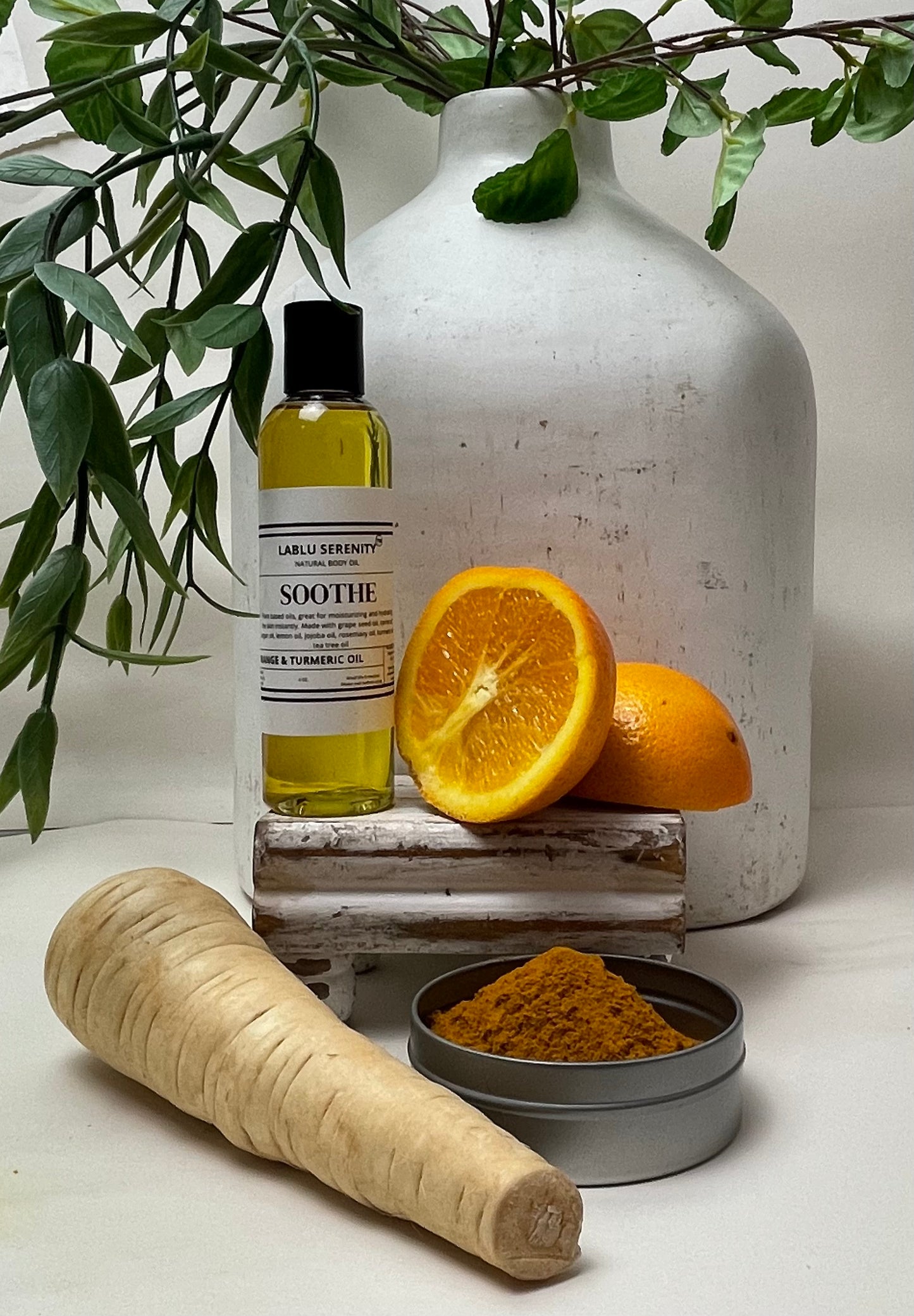 SOOTHE (orange & turmeric oil)