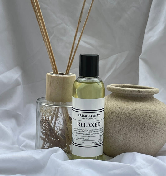 RELAXED BODY OIL (lavender scent)