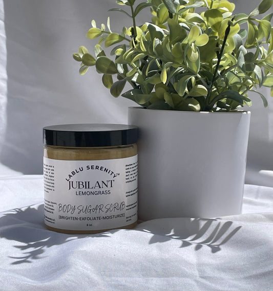 JUBILANT BODY SUGAR SCRUB (lemongrass)