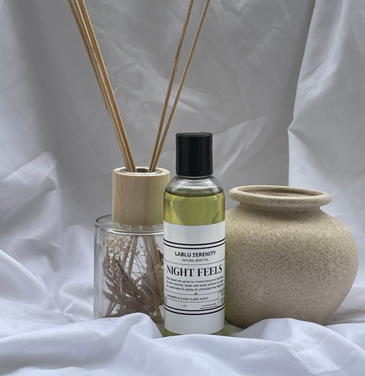 NIGHT FEELS BODY OIL (cashmere & ylang ylang oil)