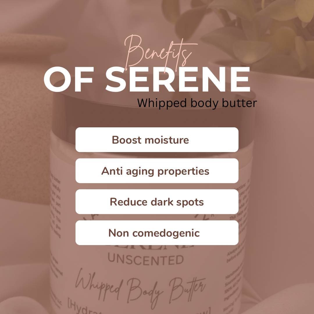 SERENE WHIPPED BODY BUTTER (unscented)